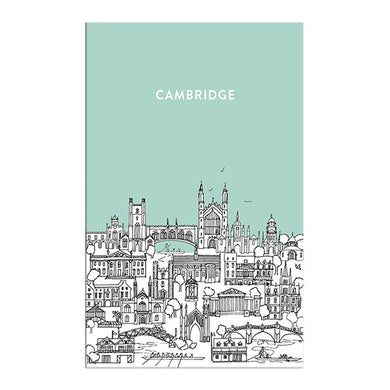 Sketch Cambridge Tea Towel