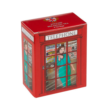 Telephone Box x 6 teabag carton