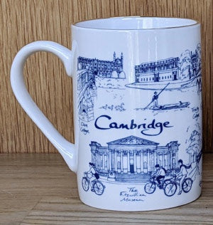 Mug Cambridge Fine Line Drawing