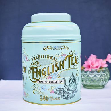 Victorian Tea Tin (Large, 240 Tea Bags)