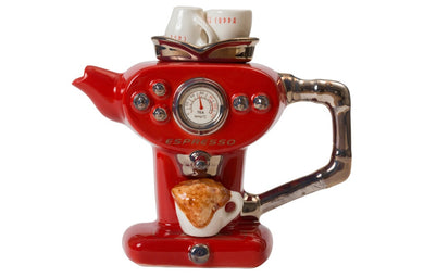 One-Cup teapot Espresso RED