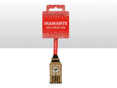 Diamante Decoration Big Ben