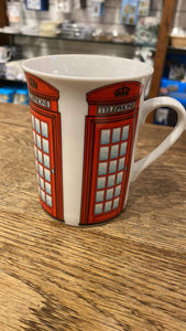 Phone box tall lippy mug