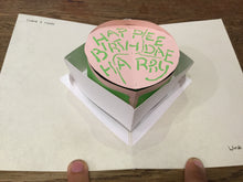 Load image into Gallery viewer, Pop Up Card Hagrids Cake