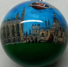 Load image into Gallery viewer, Bauble Santa Flying Kings College